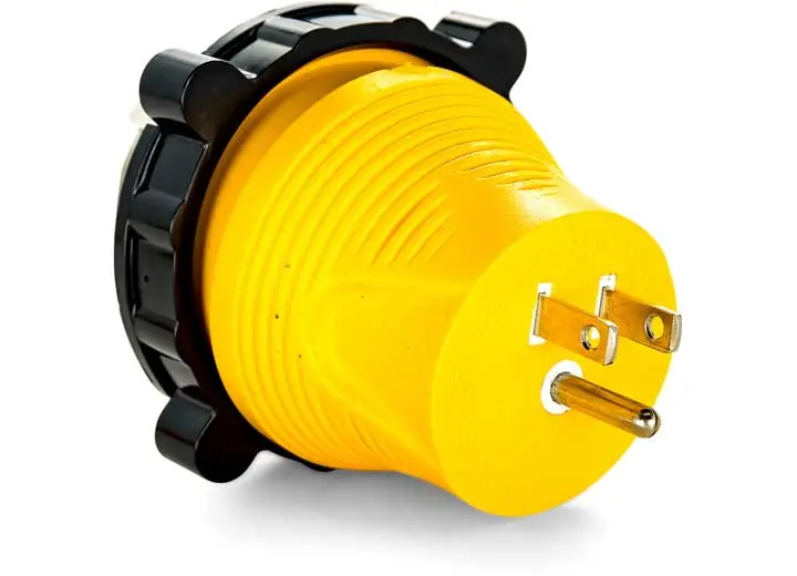 Camco Power Grip Camper/Rv 15A-50A Locking Adapter - 55641 1