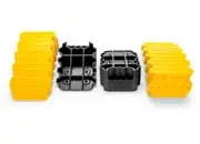 Camco  Curved Leveler And Wheel Chock, 2/Pack - 44425 1