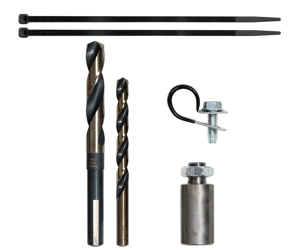 Carli Suspension | 2014-2024 Dodge Ram Power Wagon Extended Rear Track Bar Hardware Kit 1