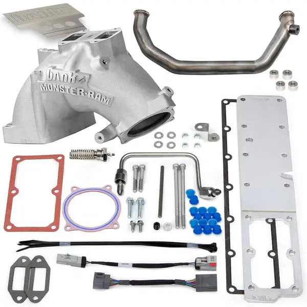 Banks Power | 2007.5-2012 Dodge Ram 6.7L Cummins Cab Chassis Monster-Ram Intake Manifold System W/ Fuel Line - Natural 1