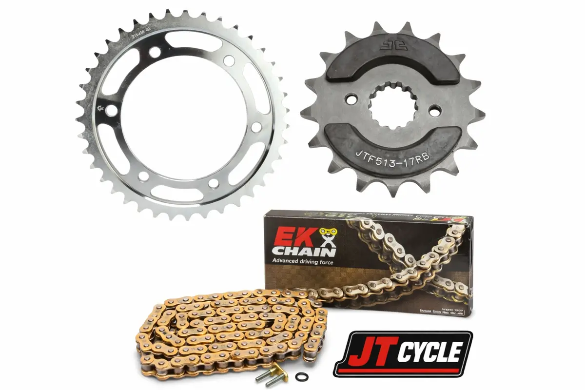 Suzuki Gsx1300r Hayabusa 99–07 Extended Swingarm Zvx3 Chain & Sprocket Kit – 530 Zvx3 / 150 Link / 17T / 40T – 10,935 Tensile 1