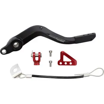 Moose Racing Hammerhead Red Brake Pedal For Beta Rr & Rr‑S Models – Cnc Adjustable – Usa Made 1