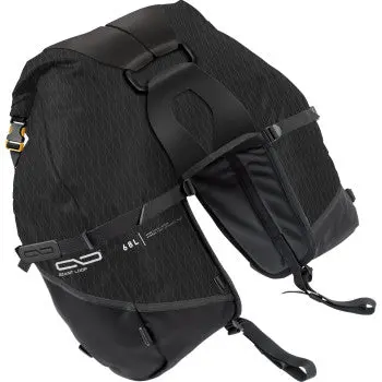Giant Loop Great Basin Saddlebag – 68L Waterproof Adv / Dual‑Sport Roll‑Top Luggage Backrest 1