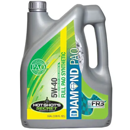 Hot Shot's Secret | Blue Diamond Pao Full Synthetic 5W-40 Engine Oil - 1 Gallon 1