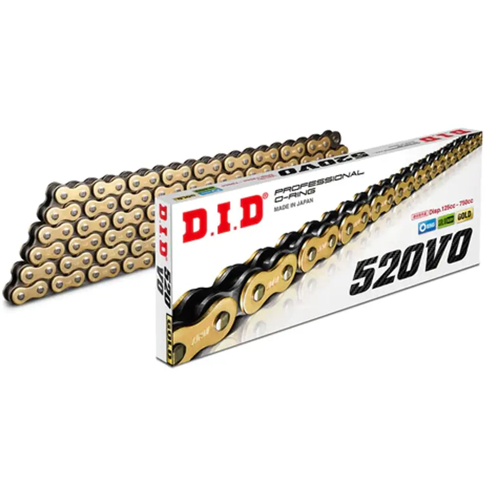 Did 520Vo 120 Link Professional O-Ring Chain (Gold) 1