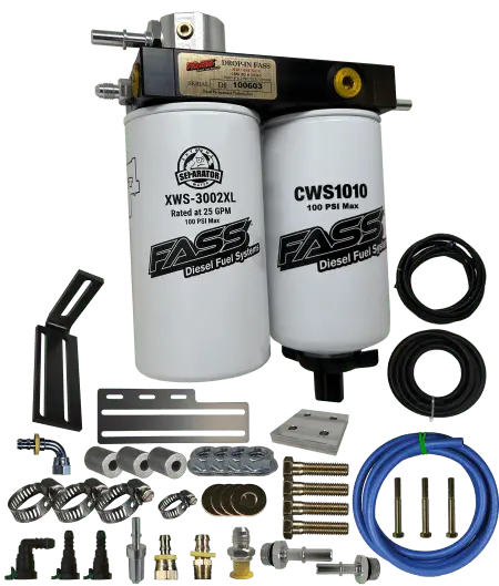 Fass | 2003-2007 Dodge Ram 5.9L Cummins (With In-Tank Pump) Drop-In Series Fuel Filter System 1