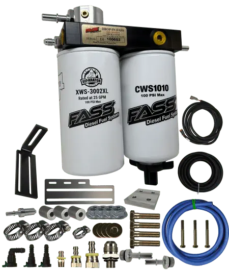 Fass | 2007.5-2009 Dodge Ram 6.7L Cummins Drop-In Series Fuel Filter System 1