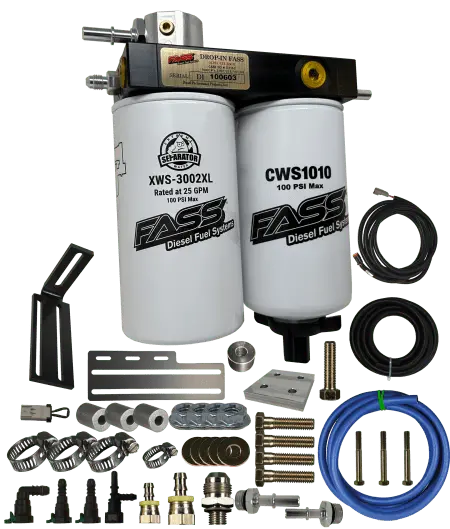 Fass | 2019-2024 Dodge Ram 6.7L Cummins (W/ Cp4 Recall) Drop-In Series Fuel Filter System 1