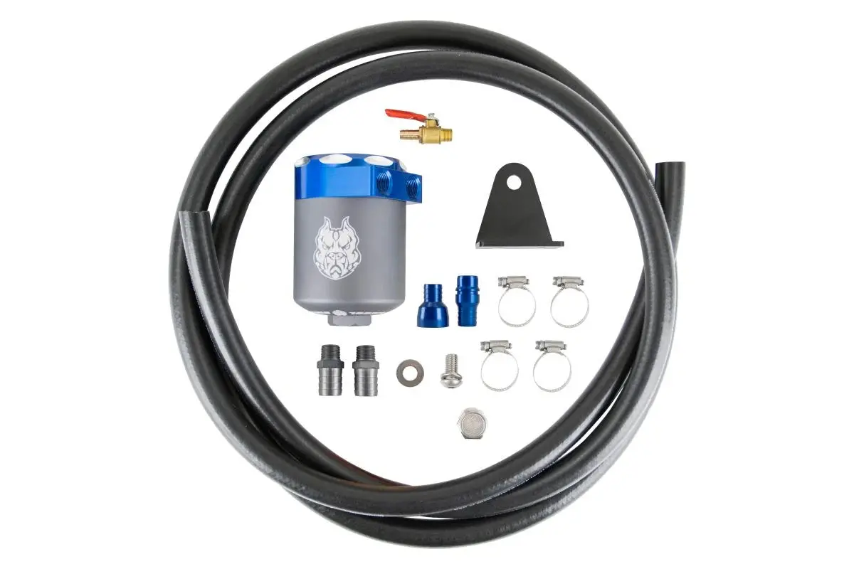 Sinister Diesel | 2017-2023 Ford 6.7L Power Stroke Billet Catch Can 1