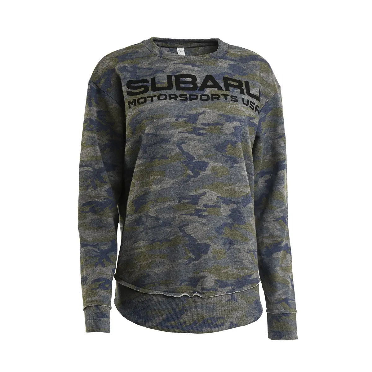 Smsusa | Ladies' Crew Neck Camo Sweater 1