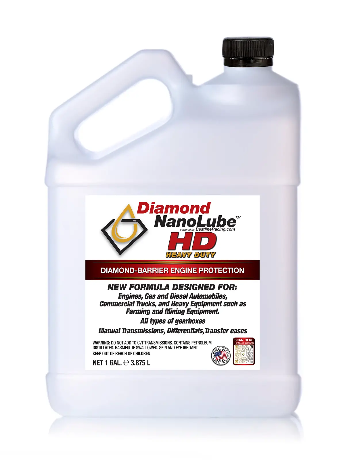 Hd Diamond Nanolube - Gallon - Free Shipping Included! 1