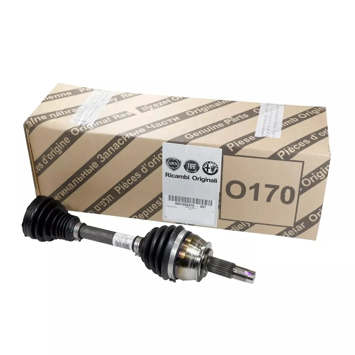 Abarth 500 595 Halfshaft 1