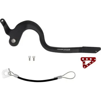 Moose Racing Hammerhead Red Brake Pedal For Honda Crf125f – Cnc Adjustable – Usa Made 1