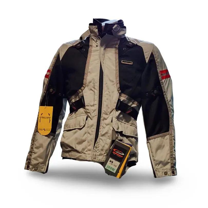 Spidi Netway H2out Motorcycle Jacket For Men In Black And Grey, Made Of Durable Tenax Tactel Fabric With Waterproof H2out Membrane, Thermal Fleece Lining, Ce Certified Shoulder And Elbow Protectors, And Reflective Details For 1