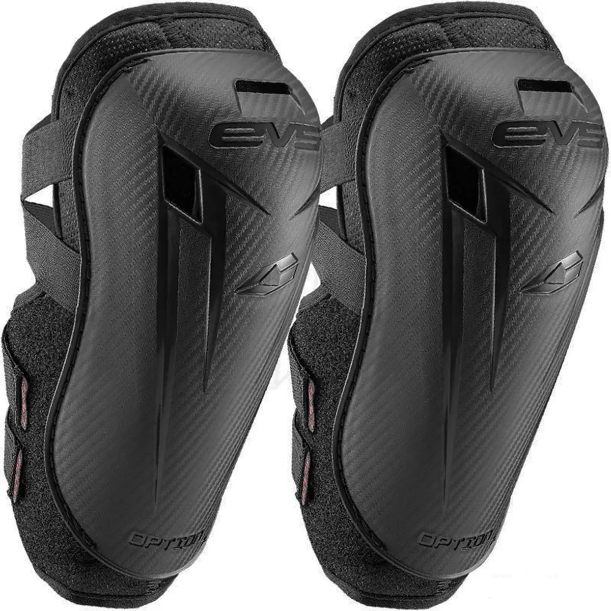 Evs Youth Option Elbow Guards - Pair (Black) 1