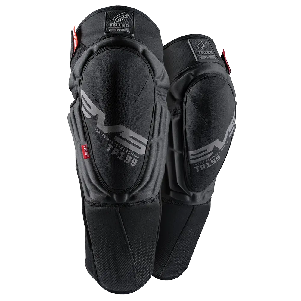 Evs Tp199 Knee/Shin Guards - Pair (Black) 1