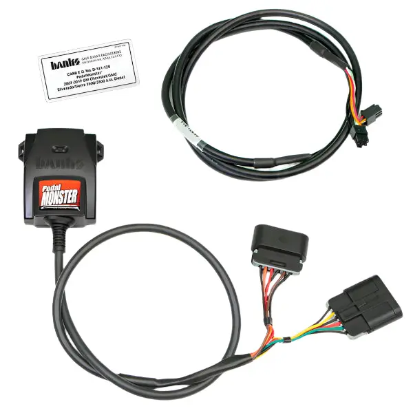 Banks Power | 2007.5-2019 Gm 6.6L Duramax Pedal Monster Throttle Sensitivity Booster - Use With Existing Idash / Derringer 1