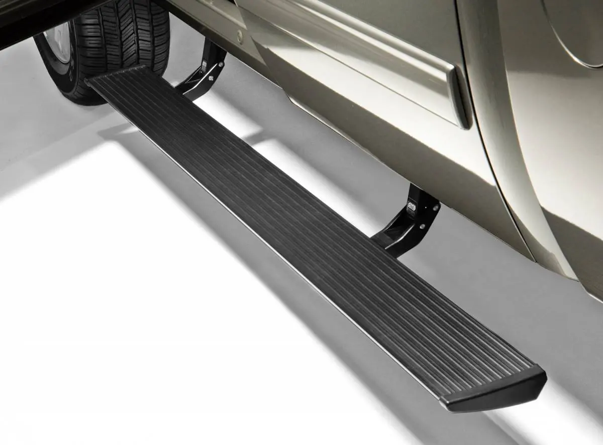 Amp Research | 2007-2014 Gm Silverado / Sierra 1500 / 2500 / 3500 Powerstep - Extended & Crew Cab - Excludes 2011-2014 Diesel Models 1