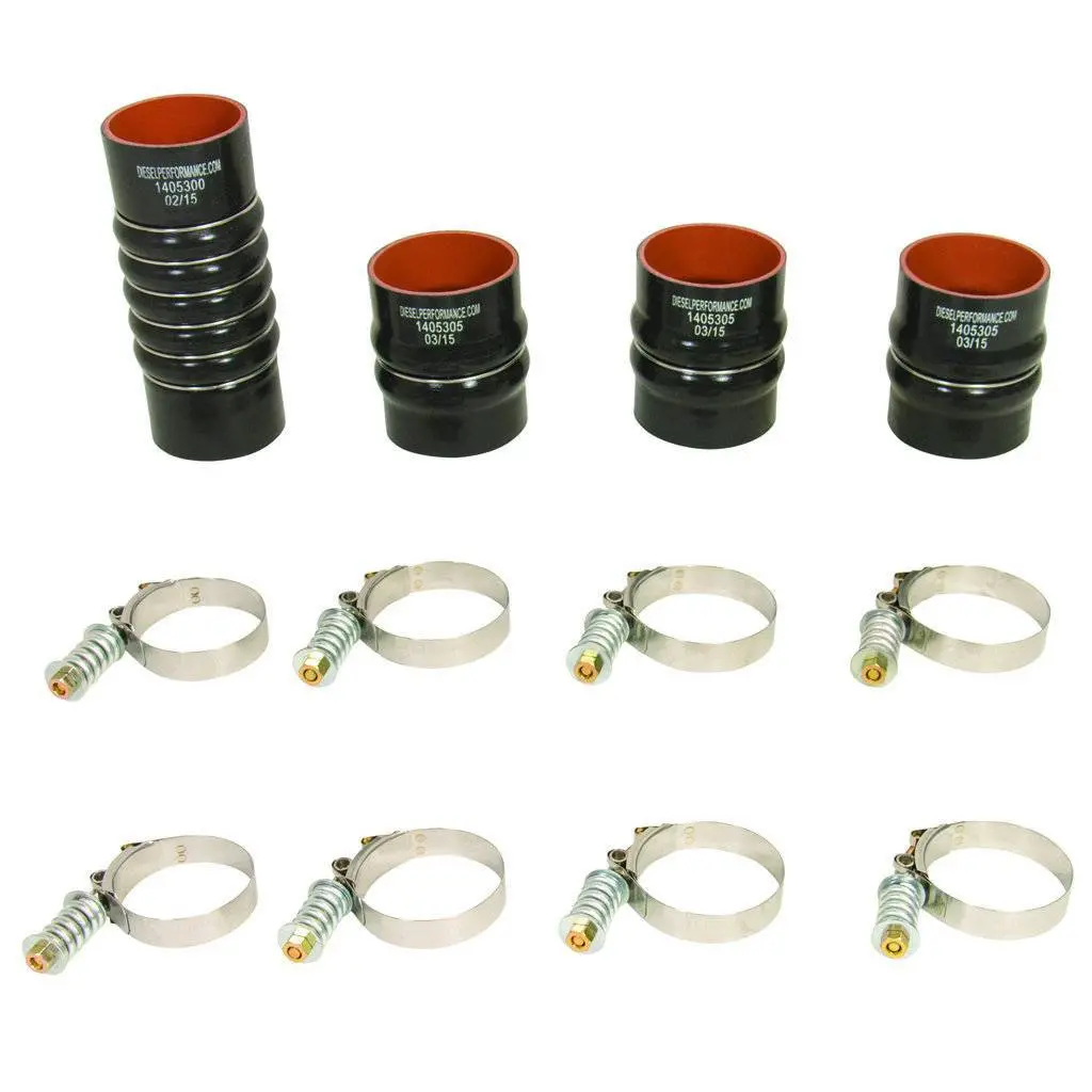 Bd Diesel | Intercooler Hose & Clamp Kit Dodge Ram 2003-2007 5.9L Cummins 1