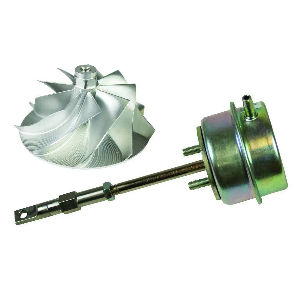Bd Diesel | 1999.5-2003 Ford 7.3 Power Stroke Billet Compressor Wheel & Waste Gate Combo Kit With Oem Or Garrett Replacement Turbo | 1047002 1