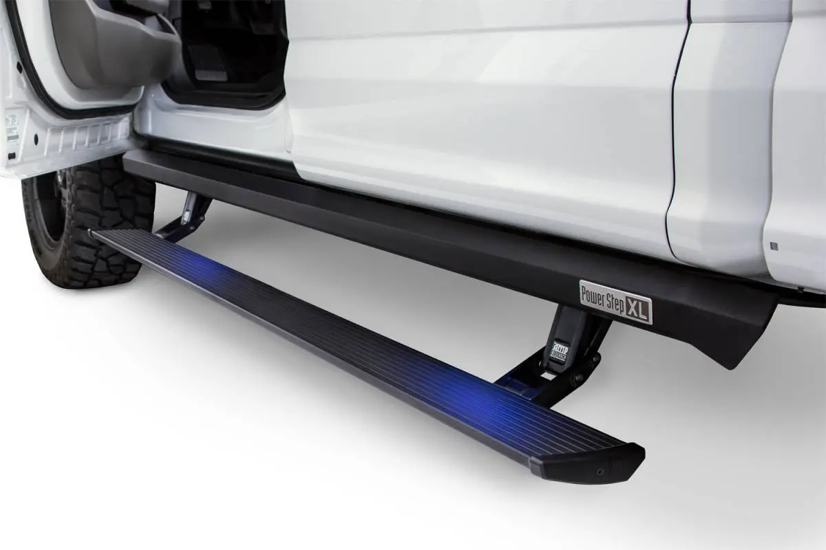 Amp Research | 2004-2007 Ford F250 / F350 / F450 Super Duty Plug N' Play Powerstep Xl 3 Inch Additional Drop - Crew Cab 1
