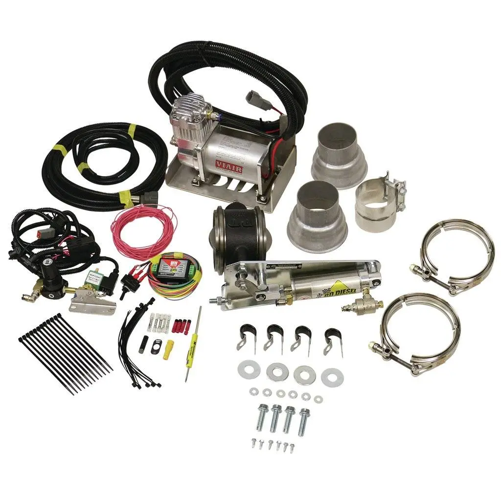 Bd Diesel | Exhaust Brake - Universal 3.0-Inch With Air Compressor 1
