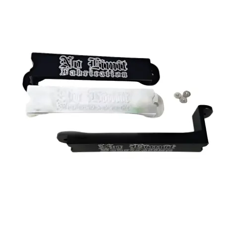 No Limit Fabrication | 2011-2016 Ford 6.7L Power Stroke Raw Battery Hold Down Kit 1