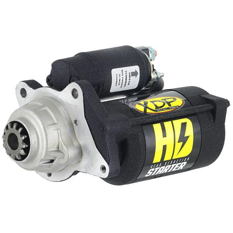 Xdp | 2011-2024 Ford 6.7L Power Stroke Wrinkle Black New Hd Gear Reduction Starter 1