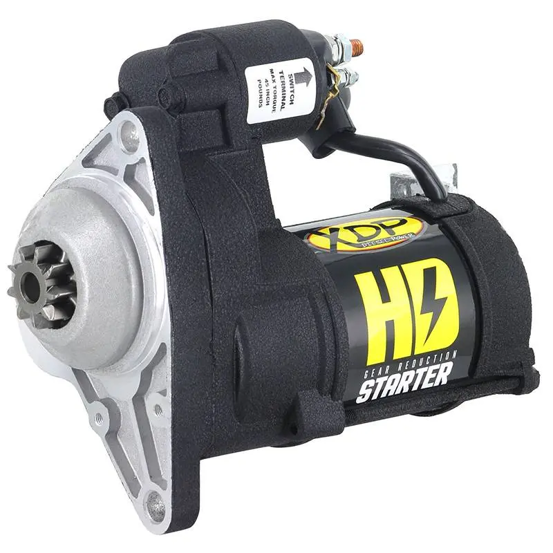 Xdp | 2001-2019 Gm 6.6L Duramax New Gear Reduction Starter Wrinkle Black 1