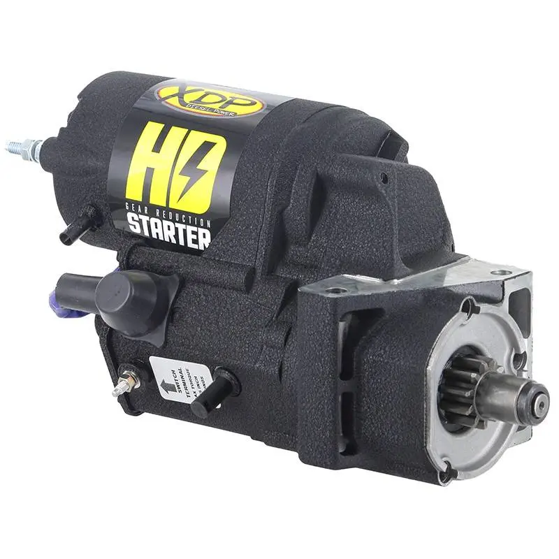 Xdp | 1982-2000 Gm 6.2L / 6.5L Diesel Gear Reduction Starter Wrinkle Black 1