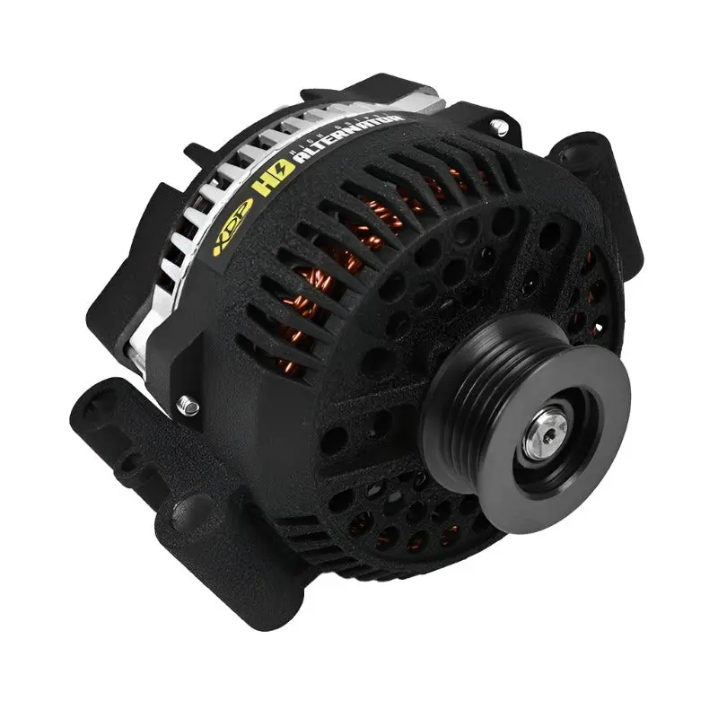 Xdp | 1994-1997 Ford 7.3L Power Stroke New Wrinkle Black Hd High Output Alternator 1