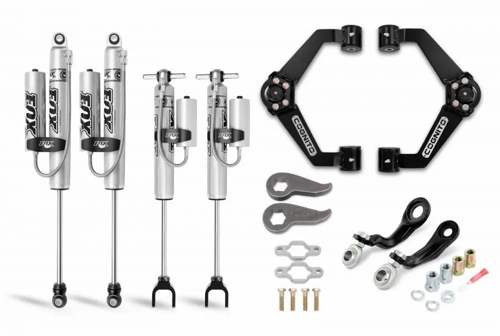 Cognito Motorsports Truck | 3-Inch Premier Leveling Kit With Fox Psrr 2.0 For 11-19 Gm Silverado/Sierra 2500/3500 | 110-P0926 1