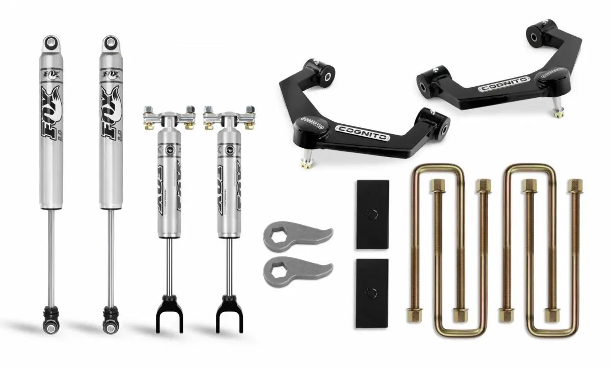 Cognito Motorsports Truck | 3-Inch Performance Leveling Lift Kit With Uniball Control Arms For 2020-2022 Gm Silverado/Sierra 2500/3500 | 110-P0882 1