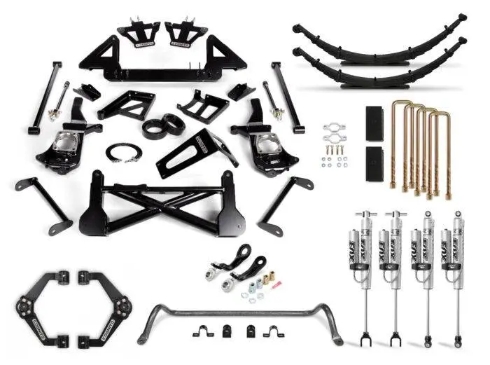 Cognito Motorsports Truck | 10-Inch Performance Lift Kit With Fox Psrr 2.0 For 11-19 Gm Silverado/Sierra 2500/3500 2Wd/4Wd | 210-P0981 1