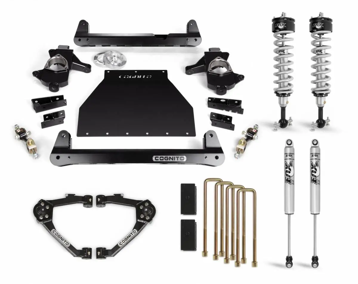 Cognito Motorsports Truck | 6-Inch Performance Lift Kit With Fox Ps Ifp 2.0 Shocks For 07-18 Gm Silverado/Sierra 1500 2Wd/4Wd With Oem Cast Steel Control Arms | 210-P0960 1