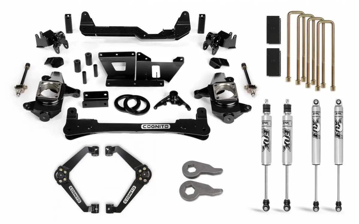 Cognito Motorsports Truck | 6-Inch Standard Lift Kit With Fox Ps 2.0 Ifp For 01-10 Gm Silverado/Sierra 2500/3500 2Wd/4Wd | 110-P0970 1