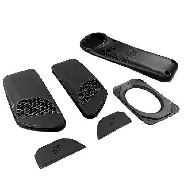 S&B | 2018-2023 Jeep Wrangler Jl Rubicon 2.0L / 3.6L / 2020-2023 Gladiator 3.6L Air Hood Scoops 1