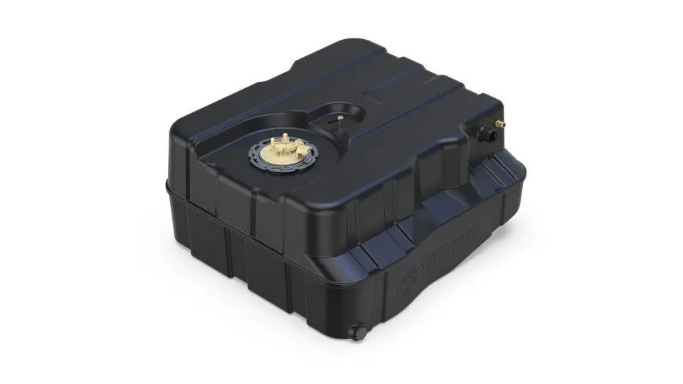 S&B Tanks |  2011-2016 Ford 6.7L Power Stroke Cab Chassis 40 Gallon Replacement Fuel Tank After Axle 1