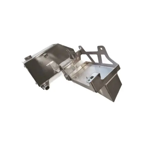 No Limit Fabrication | 2020-2024 Ford 6.7L Power Stroke Factory Replacement Aluminum Coolant Tank - Polished 1