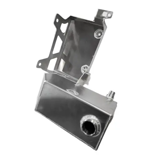No Limit Fabrication | 2011-2016 Ford 6.7L Power Stroke Polished Factory Replacement Aluminum Coolant Tank 2