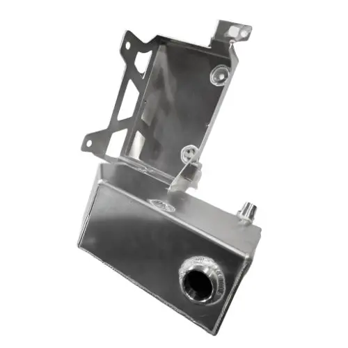 No Limit Fabrication | 2020-2024 Ford 6.7L Power Stroke Factory Replacement Aluminum Coolant Tank - Raw 2
