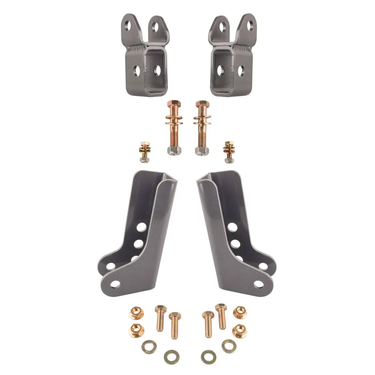 Synergy | Jl Front And Rear Lower Shock Relocation Kit 18+ Wrangler Jl/Jlu 1