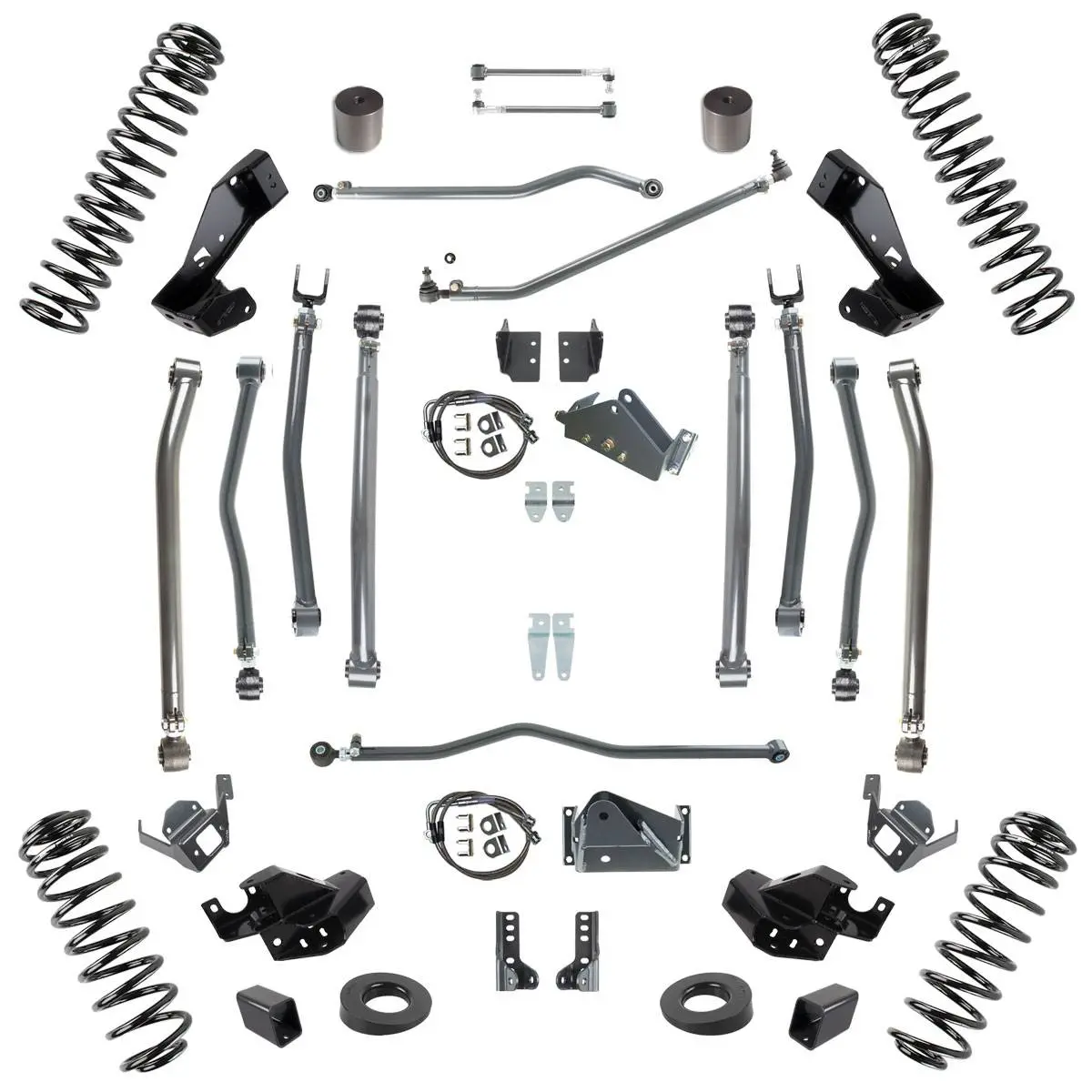 Synergy | 2007-2018 Jeep Wrangler Jk 4 Door 6.0 Inch Lift Stage 4 Suspension System 1