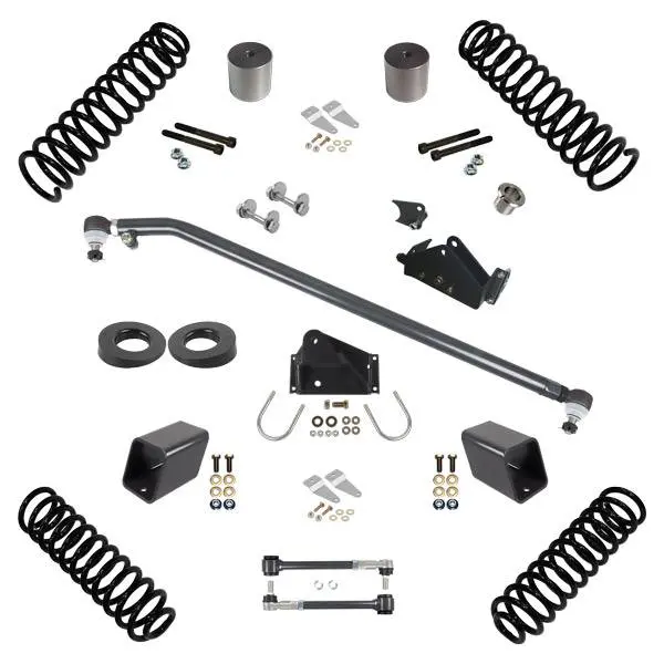 Synergy | 2007-2018 Jeep Wrangler Jk 4 Door 3.0 Inch Lift Stage 1.5 Suspension System 1