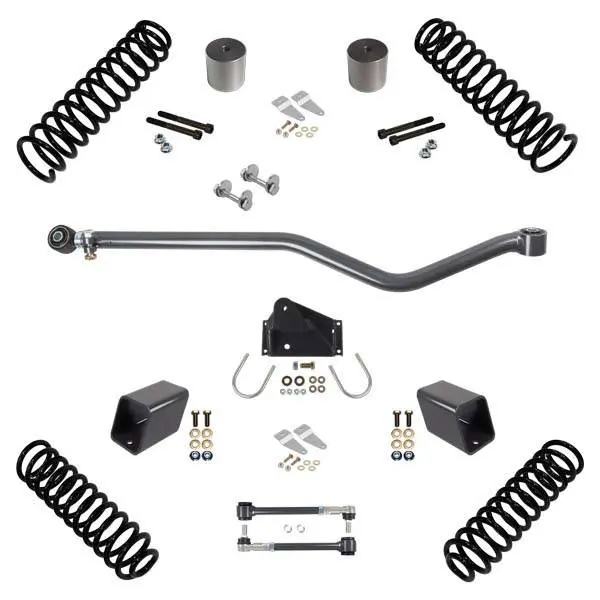 Synergy | 2007-2018 Jeep Wrangler Jk 4 Door 2.0 Inch Lift Stage 1 Suspension System 1