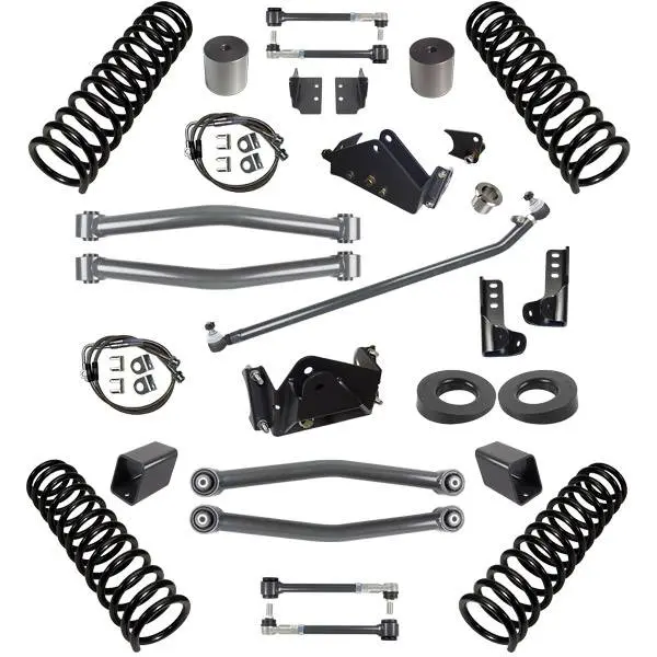 Synergy | 2007-2018 Jeep Wrangler Jk 2 Door 3.0 Inch Lift Stage 2 Suspension System 1
