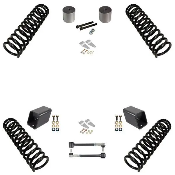 Synergy | 2007-2018 Jeep Wrangler Jk 2 Door 2.0 Inch Lift Starter Kit 1
