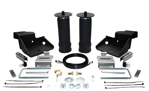 Pacbrake | Heavy Duty Rear Air Suspension Kit For For 2007-2018 Silverado / Sierra 1500 Short / Standard Beds 1