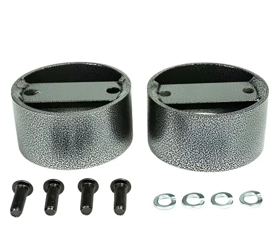 Pacbrake | 2 Inch Air Suspension Spacer Kit For Use With Single And Double Convoluted Spring Kits 1