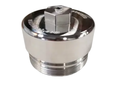 G&R Diesel | 2003-2010 Ford Super Duty 6.0L / 6.4L Power Stroke Billet Oil Filter Cap 1